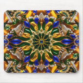 Mousepad mit brasilianischem Farbdesign (Vorne)