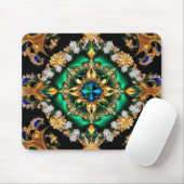 Mousepad mit brasilianischem Farbdesign (Mit Mouse)