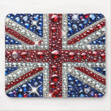 Mousepad mit britischem Farbdesign