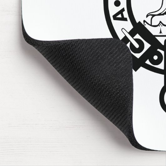 Mousepad mit Clan-Zuhause-Wappen (Ecke)