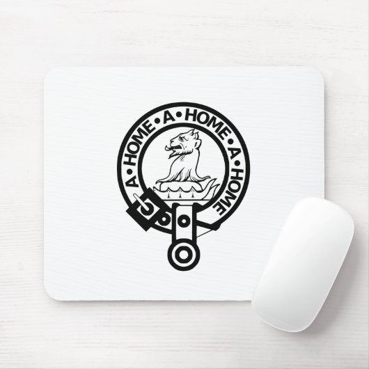 Mousepad mit Clan-Zuhause-Wappen (Mit Mouse)
