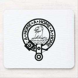 Mousepad mit Clan-Zuhause-Wappen