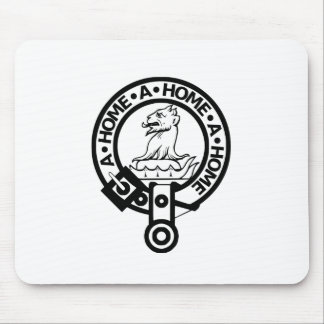 Mousepad mit Clan-Zuhause-Wappen