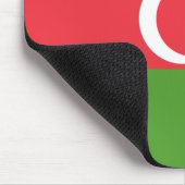 Mousepad mit der Flagge Aserbaidschans (Ecke)