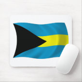 Mousepad mit der Flagge Bahamas (Mit Mouse)