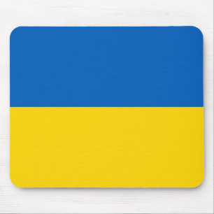 Mousepad mit der Flagge der Ukraine