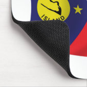 Mousepad mit der Flagge geweckt (Ecke)