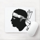 Mousepad mit der Flagge Korsikas, Frankreich (Mit Mouse)