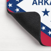 Mousepad mit der Flagge von Arkansas Staat - USA (Ecke)