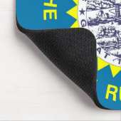 Mousepad mit der Flagge von South Dakota Staat - U (Ecke)