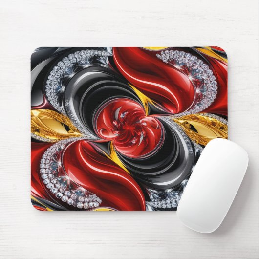 Mousepad mit deutschem Farbdesign (Mit Mouse)