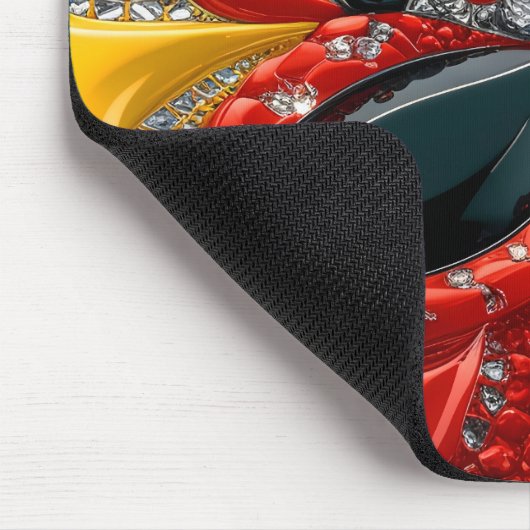 Mousepad mit Deutschland Colors Design (Ecke)