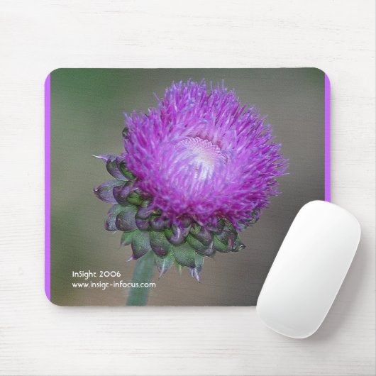 Mousepad mit Distel (Mit Mouse)
