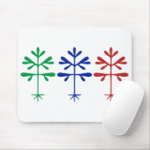 Mousepad mit Dreifach-Sapling-Grafik (Mit Mouse)