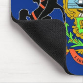 Mousepad mit Fahne des Staat Pennsylvania - USA (Ecke)