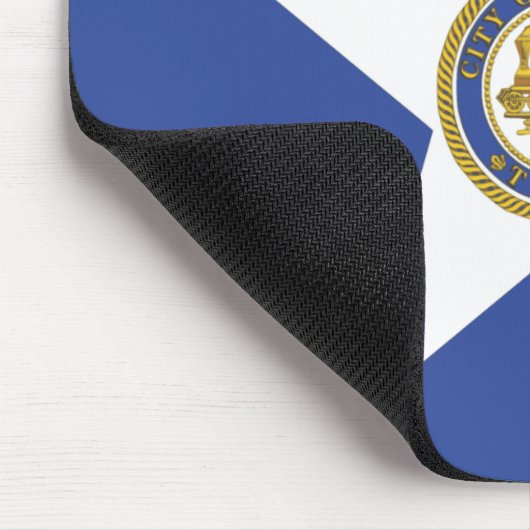 Mousepad mit Flag Houston, USA (Ecke)