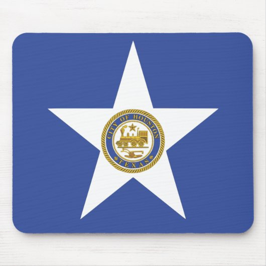 Mousepad mit Flag Houston, USA (Vorne)