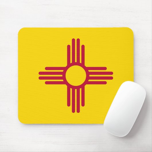 Mousepad mit Flag New Mexico Staat - USA (Mit Mouse)