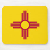Mousepad mit Flag New Mexico Staat - USA (Vorne)