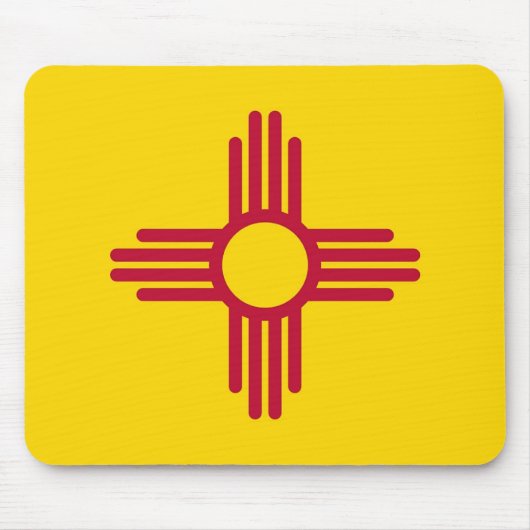 Mousepad mit Flag New Mexico Staat - USA (Vorne)