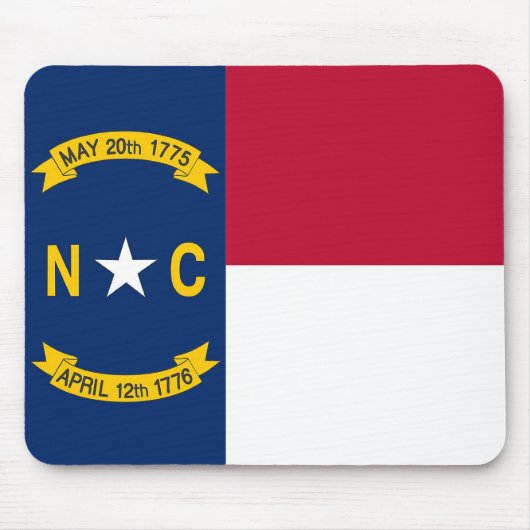 Mousepad mit Flag North Carolina Staat - USA (Vorne)