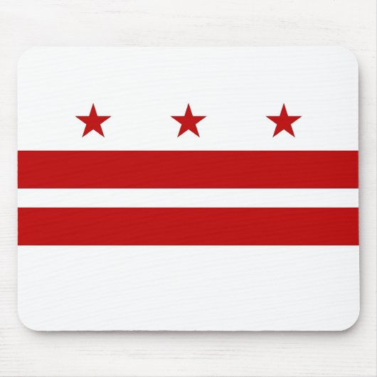 Mousepad mit Flag Washington DC - USA (Vorne)