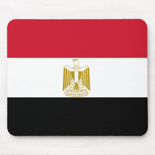 Mousepad mit Flagge Ägyptens (Vorne)