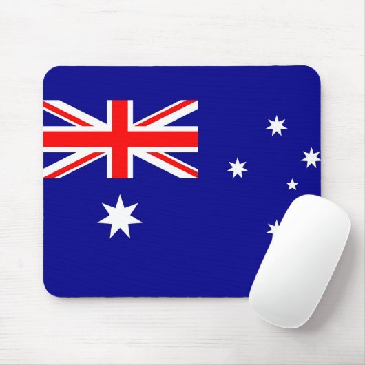 Mousepad mit Flagge Australiens (Mit Mouse)