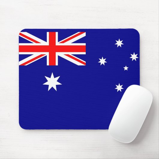 Mousepad mit Flagge Australiens (Mit Mouse)
