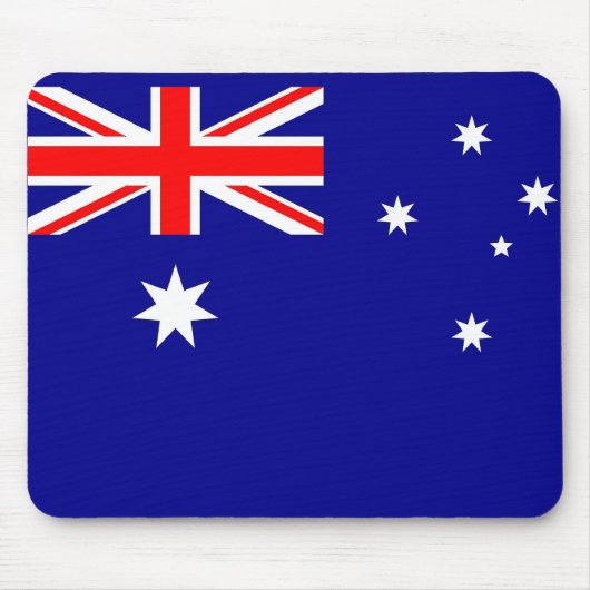 Mousepad mit Flagge Australiens (Vorne)