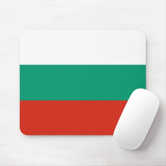 Mousepad mit Flagge Bulgariens (Mit Mouse)