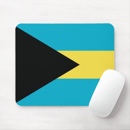 Mousepad mit Flagge der Bahamas (Mit Mouse)