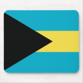 Mousepad mit Flagge der Bahamas (Vorne)