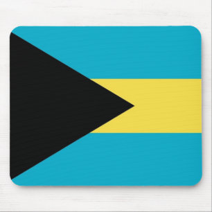 Mousepad mit Flagge der Bahamas
