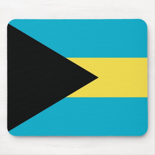 Mousepad mit Flagge der Bahamas (Vorne)