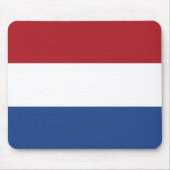 Mousepad mit Flagge der Niederlande (Vorne)