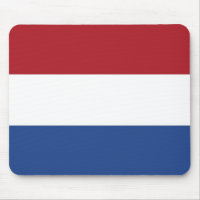 Mousepad mit Flagge der Niederlande