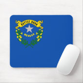 Mousepad mit Flagge des Nevada-Staat - USA (Mit Mouse)