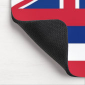 Mousepad mit Flagge des Staat Hawaii - USA (Ecke)