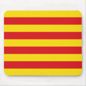 Mousepad mit Flagge Kataloniens (Vorne)