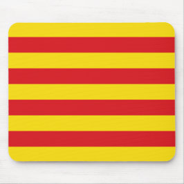 Mousepad mit Flagge Kataloniens