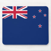 Mousepad mit Flagge Neuseelands (Vorne)