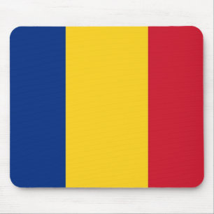Mousepad mit Flagge Rumäniens