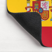 Mousepad mit Flagge Spaniens (Ecke)