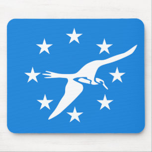 Mousepad mit Flagge von Corpus Christi, USA