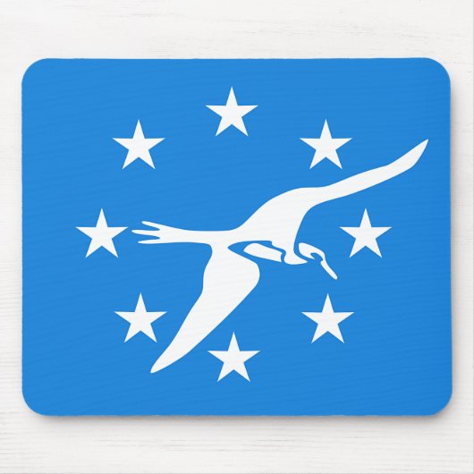 Mousepad mit Flagge von Corpus Christi, USA (Vorne)