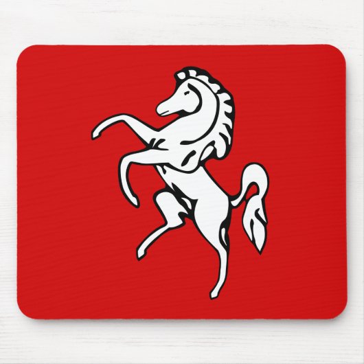 Mousepad mit Flagge von Kent, England (Vorne)