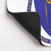 Mousepad mit Flagge von Massachusetts Staat - USA (Ecke)