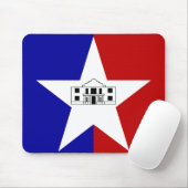 Mousepad mit Flagge von San Antonio, USA (Mit Mouse)