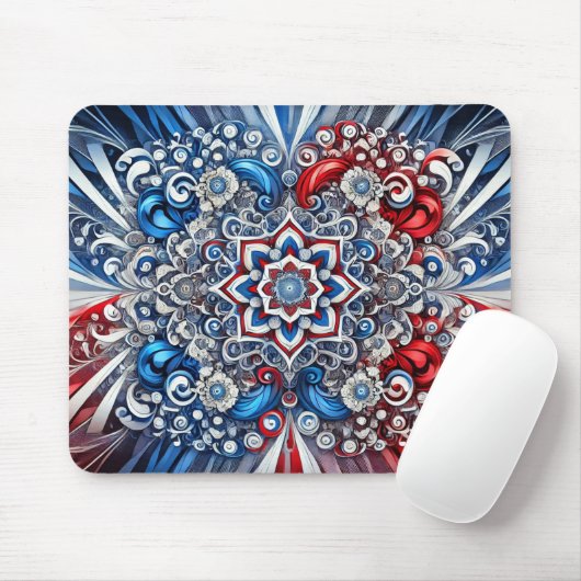 Mousepad mit französischem Farbdesign (Mit Mouse)